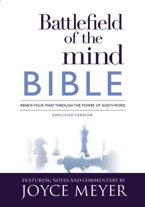 Amplified Battlefield Of The Mind Bible HB - Joyce Meyer